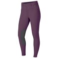 thumbnail image 2 of KERRITS Women's Crossover II Knee Patch Riding Breech, Color: Velvet Plum, Size: M, 2 of 5