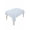 Blue, variant on Blue Dandelion Rectangle Tablecloth, Spring Modern Minimalist Country Flower Waterproof & StainResistant Tablecloth, Washable Oil-proof Table Cover for Dining/Party/Wedding/Camping/Buffet 60x102 In