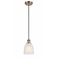 thumbnail image 1 of Innovations 516-1P-AC-G441-LED Brookfield 1 Light Mini Pendant part of the Ballston Collection, Antique Copper, 1 of 1