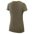 thumbnail image 3 of Women's G-III 4Her by Carl Banks Olive Dallas Stars Super-Slim Fit Lightweight Collage Team Graphic T-Shirt, 3 of 3