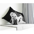 thumbnail image 2 of Vargottam Square Pillow Cover - Decorative Pillow Covers24x24 Inches,PrintedWhite & BlackThemePillowcase, DecorativeSquareCushionCovers, 2 of 5