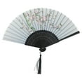 thumbnail image 5 of Hot New Stylish Hand Fan Cherry Blossom Fans for Garden Parties for Summer Occasions Handmade Japanese Style Fan, 5#, Garden Party Hand Fan, Summer Cherry Blossom Fan, Handmade Japanese Style Fan, 5 of 11