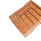 thumbnail image 4 of Yuarrent Bandeja para cubiertos de bambú no retráctil de cocina, caja de almacenamiento, vajilla, hogar, cocina, herramientas de joyería, Organizadores de utensilios de cocina, 4 of 6