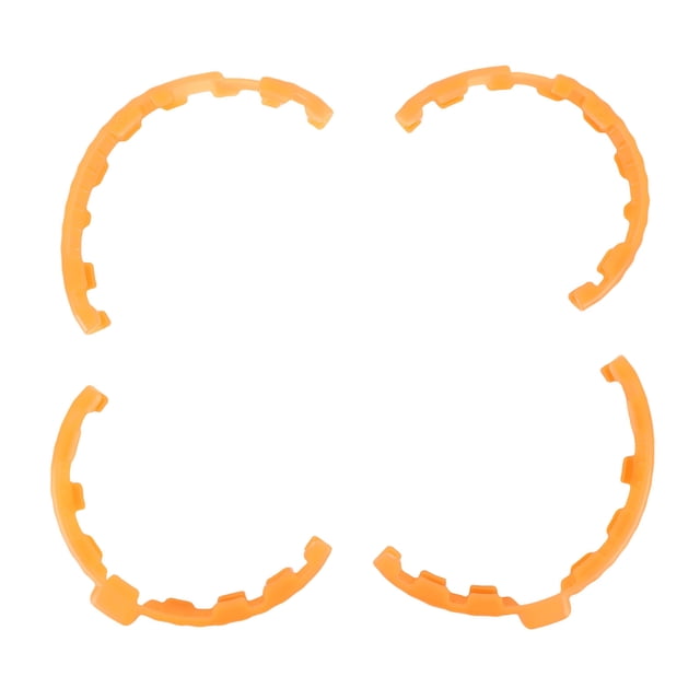 Propeller Bumper Guards for Flip Drone, Full Coverage Anti Collision Propeller Guard Protector, Nighttime Visibility