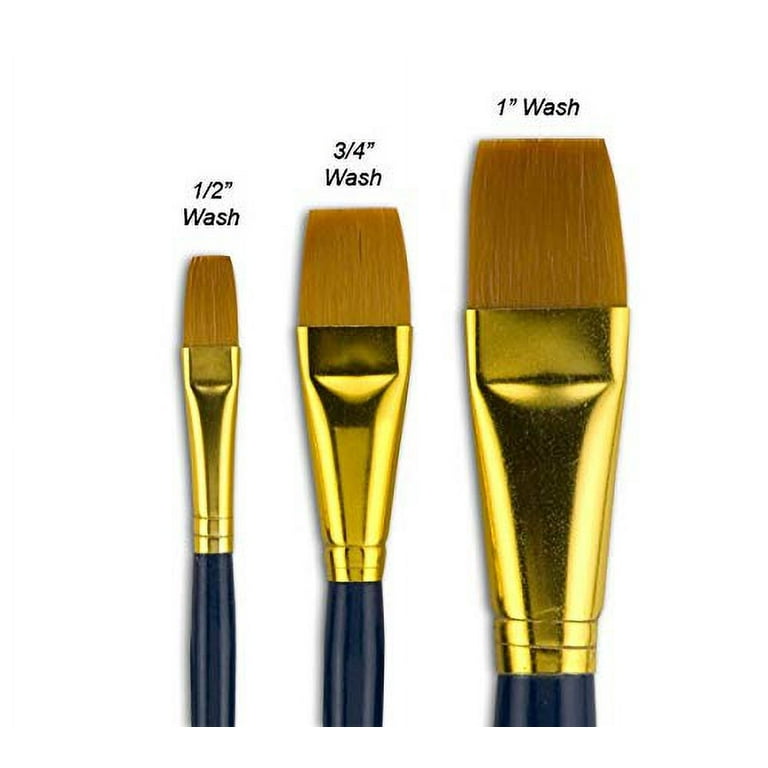 Fundamentals Paint Brush Set Short Handled For Decorative Arts