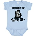 thumbnail image 3 of Inktastic Michigan Travel Gift Someone Loves Me Boys or Girls Baby Bodysuit, 3 of 5