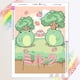 thumbnail image 1 of Pintura de diamantes de dibujos animados, imagen Kawaii de rana, Kits de punto de cruz, bordado de diamantes completo, decoración de mosaico, regalo de cumpleaños para niños, 1 of 4