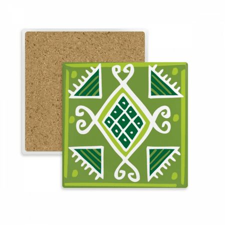 

Pineapple Mexico Totems Ancient Civilization Square Coaster Cup Mat Mug Subplate Holder Insulation Stone