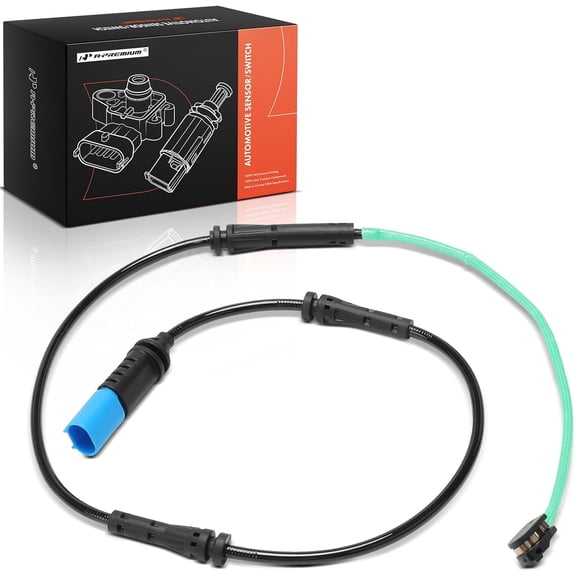 A-Premium Rear Driver or Passenger Brake Pad Wear Sensor Compatible with BMW 330e 2021-2024,330e xDrive, 330i, 330i xDrive, 430i, 430i Gran Coupe, 430i xDrive, 430i xDrive Gran Coupe, 230i, M240i, Z4