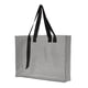 thumbnail image 2 of Bolsa de PVC transparente con fuelle -Maxina gris 47 x 34.5 x 9, 2 of 2