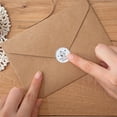 thumbnail image 3 of bedienty 12 Pieces Kraft Envelope Smooth Surface Letter Paper Handmade Envelopes Stamping Fittings Seal Sticker Stationery Supply Type 1 1Set, 3 of 6
