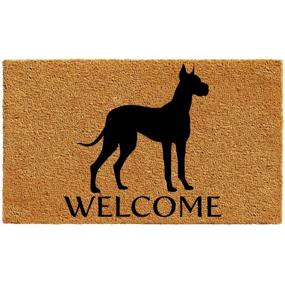 Calloway Mills Great Dane Outdoor Doormat 17" x 29"