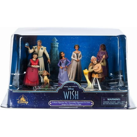Disney Wish 5-Piece PVC Action Figures, 3 Piece