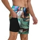 thumbnail image 2 of Balery Stylish Sunglasses Iguana Bañador para hombre, shorts de playa de secado rápido con entrepierna y forro de compresión-Large, 2 of 6