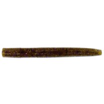Zoom Beatdown Finesse, Green Pumpkin Purple Gold, 3 1/4", 10Pk, Soft Baits