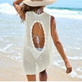 thumbnail image 6 of Luniro Women's Swimsuit Cover-ups Knit Crochet Swimwear Beach Bathing Suit Coverup Summer 2025, 6 of 12