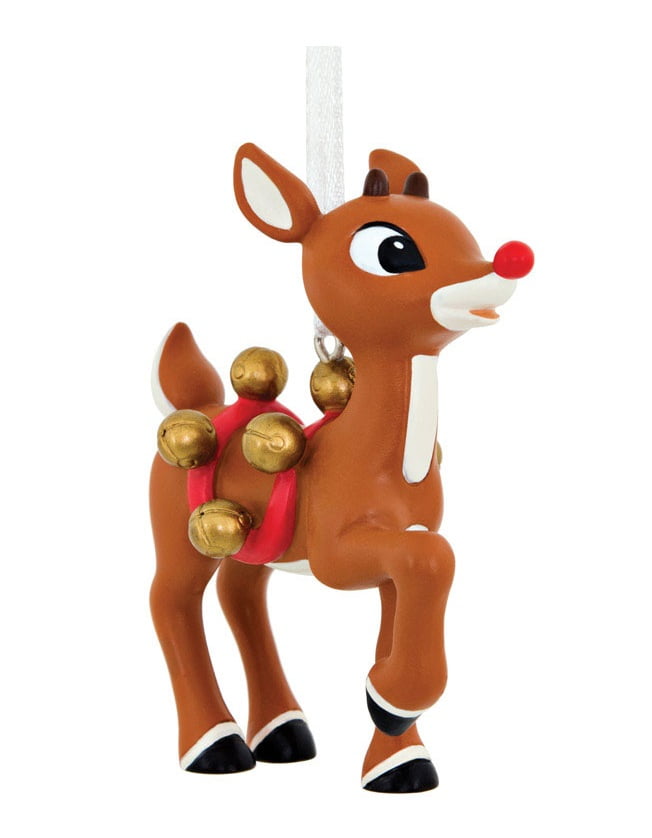 Hallmark Rudolph the Red-Nosed Reindeer With Bells Christmas Ornament - Walmart.com - Walmart.com