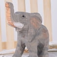 thumbnail image 2 of 3 uds. De elefante tallado a mano en madera, decoración, animal PEQUEÑO bonito, artesanías de madera, 2 of 5