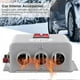 thumbnail image 3 of 12V 800W Windshield Defroster 3 Hole Vehicle Electric Demister Low Noise Warmer Fast 2 in 1 Heating Cooling Dryer, 3 of 5