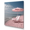 thumbnail image 2 of Designart "Romance on the Cote d Azur Pink French Charm II" Nautical & Beach Wall Art Living Room, 2 of 5