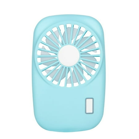 

Personal Space Air Cooling Fan USB Rechargeable Speed Adjustable Fan for Kids Girls Woman Man Blue
