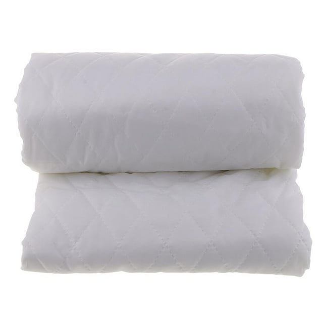 1 Pce Robe en Tissu Poly/ Matelassé Blanc