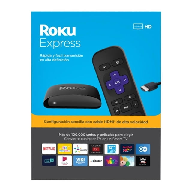 Reproductor de Streaming Roku Express HD