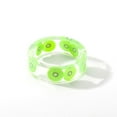 thumbnail image 3 of Cute Acrylic Resin Rings Colorful Summer Knuckle Transparent Rings, 3 of 9