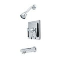 thumbnail image 2 of Kingston Brass KB86580ML Tub and Shower Faucet, Brushed Nickel, 2 of 4