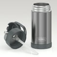thumbnail image 2 of Thermos F4100CH6 12 Ounce Funtainer Vacuum-Insulated Stainless Steel Bottle (Gray), 2 of 9
