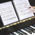 thumbnail image 3 of A4 Sheet Music File Folder Anti-reflection Leaflet Can Modify Music Notes Piano Score Folder Filing Products, 3 of 4