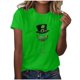 thumbnail image 3 of TaTaai Womens Casual St Patrick's Day Printed Top Short Sleeve Round Neck Loose Fit T Shirt Fashion Blouse Soft Lightweight Comfortable for Spring Holiday Gift, 3 of 5