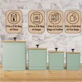 thumbnail image 3 of Juego de recipientes de cocina HB Design Co. Tapas herméticas Big Iron, 3 of 6