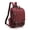Burgundy, variant on Canvas Backpack Men Travel bag Back Pack Multifunctional Shoulder Bags for Women Laptop Rucksack School Bags Daypack mochila sac