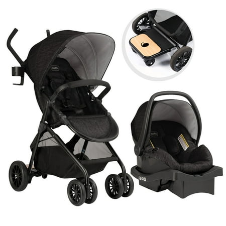 Evenflo Sibby Travel System w/ LiteMax Infant Car Seat,