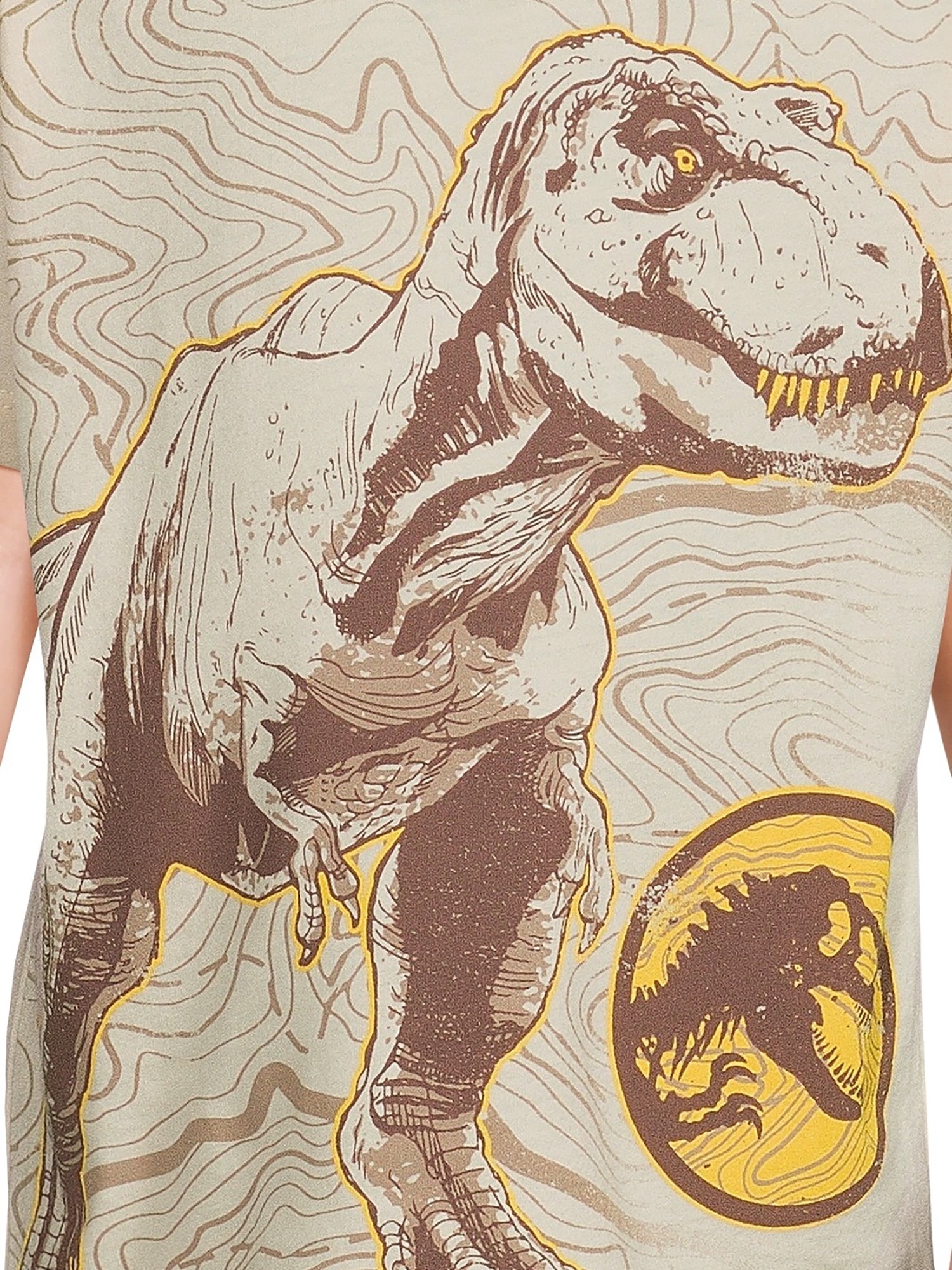 Jurassic Toddler Graphic Crewneck Tee with Short Sleeves, Sizes 12M-5T