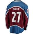 thumbnail image 3 of Men's Fanatics Jonathan Drouin Maroon Colorado Avalanche Home Breakaway Jersey, 3 of 3
