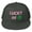 Charcoal, variant on Lucky AF White and Pink Type St Patrick's Day Trucker Hat, White and Green Type Embroidery (White)