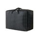 thumbnail image 2 of Bolsa de almacenamiento extra grande - Organizador impermeable de tejidos de 70x50x30cm para mantas, edredones y ropa con asas y cremalleras reforzadas, 2 of 6