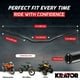 Krator Guidon de Moto 7/8 Pouces Compatible avec Ducati Multistrada 620 1000 1100 1200 – image 2 sur 7