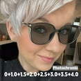 thumbnail image 2 of Nouvelles Lunettes de Lecture Photochromiques pour Femmes Unisexes Rétro Lunettes de Soleil Changeant de Couleur Mode Il de Chat Presbytie Persistante Thé (normal) 1.5, 2 of 6