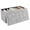 Gray, variant on Foldable Storage Bench with 660 lb Capacity, Storage Ottoman, Foldable PVC Bench with Cushion for Living Room, Bedroom, Entryway