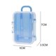 thumbnail image 2 of 2X Azul Caja de Caramelo Mini Maleta de Viaje con Ruedas Equipaje Caja de Caramelo de Boda Creatiivo de Personalidad Juguete Caja de Caramelo Caja Pequena de Almacenamiento, 2 of 10