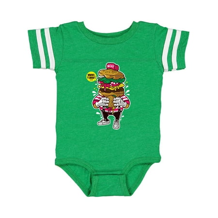 

Inktastic I Love Burgers Gift Baby Boy Bodysuit