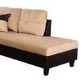 thumbnail image 5 of Star Home Living Corp Chris Microfiber Fabric Right Facing Sectional in Beige, 5 of 5