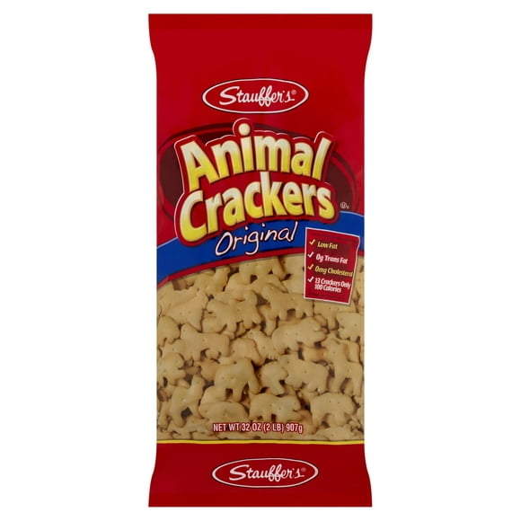 Stauffer's Animal Crackers Original, 32 oz Shelf-Stable Bag