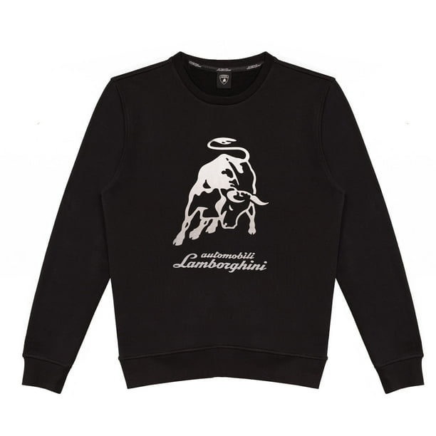 Automobili Lamborghini Automobili Lamborghini Men S Bull Sweatshirt Black Size Xl Walmart Com Walmart Com