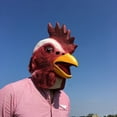 thumbnail image 3 of CXALSSY Halloween Decor, Halloween Decorations, Halloween Decorations Indoor, Halloween Indoor Decor,Rooster Halloween Party Adult Mask, 3 of 7