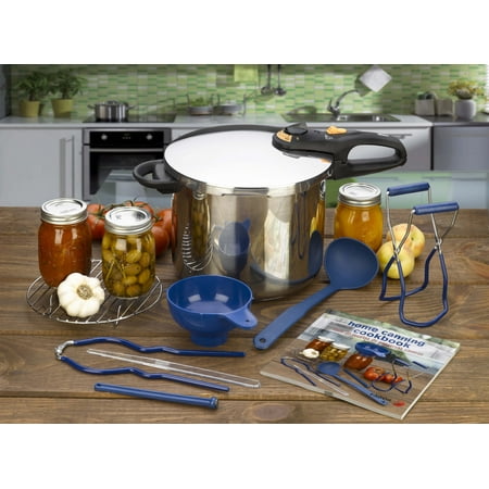 Fagor Duo 10 Piece Stainless Steel Pressure Canning Set - Walmart.com