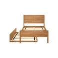 thumbnail image 4 of Max & Lily Twin Bed with Trundle, Classic Solid Wood Platform Bed with Panel Headboard, 4 of 10